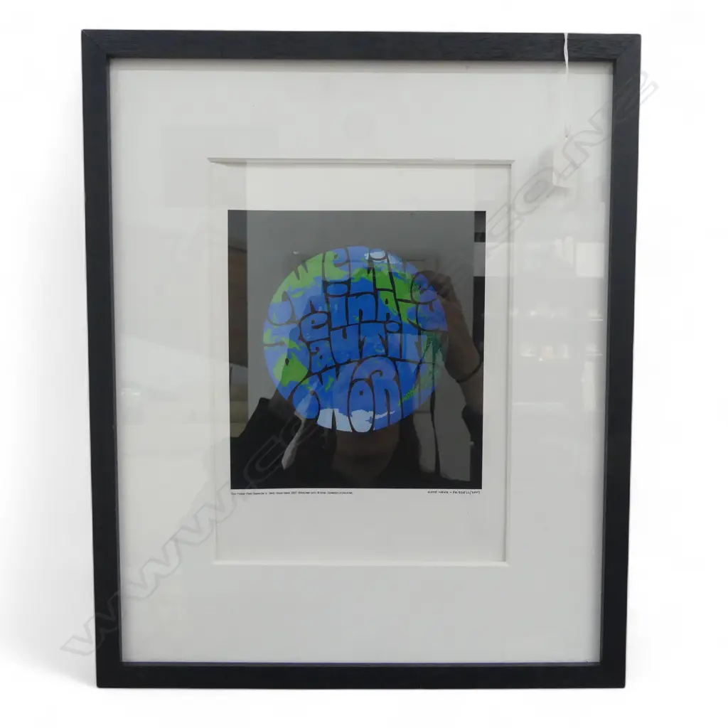 DICK FRIZZELL 'GOOD NEWS' SILKSCREEN PRINT 260x190mm Image 1++