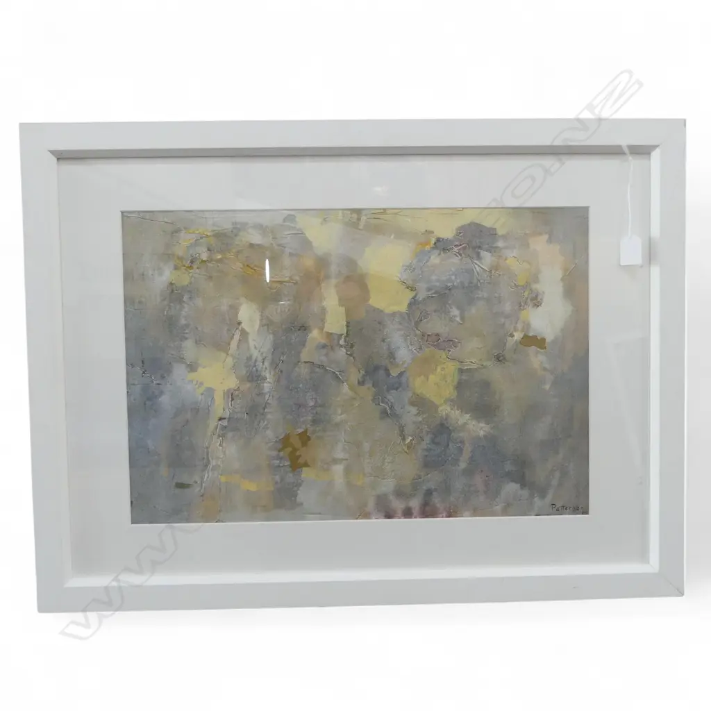 KEITH PATTERSON (1925-93) ABSTRACT, GOUACHE, SIGNED & DATED 1963, H.360 x 540mm Image 1++