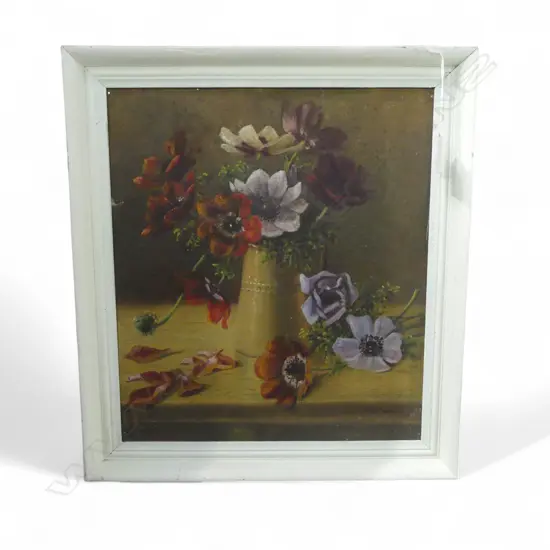 OIL ON BOARD STILLIFE SIGNED ND CORRNELL H350 L300