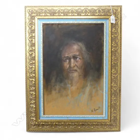 EDUARDO AMATO 'VECCHIO' 1996 OIL ON BOARD SIGNED DATED AND TITLED VERSO 445 X 290 MM