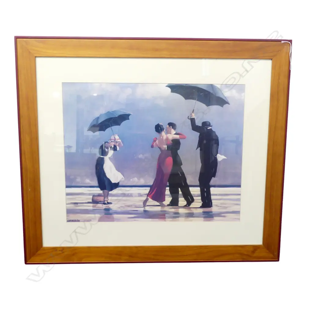 JACK VETTRIANO 'THE SINGING BUTLER' PRINT 475x605mm Image 1++