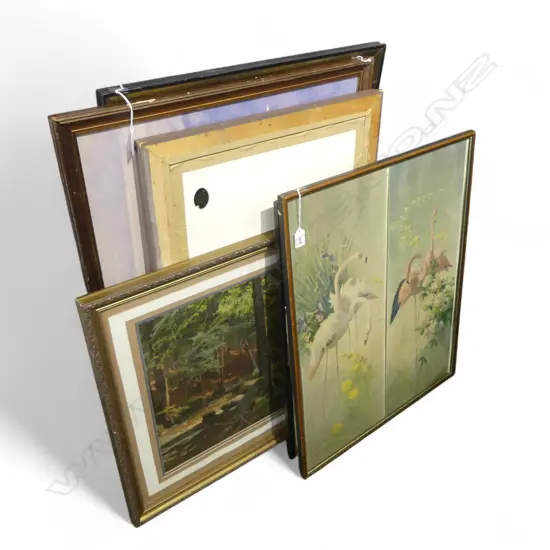 COLLECTION OF 6 FRAMED PRINTS 