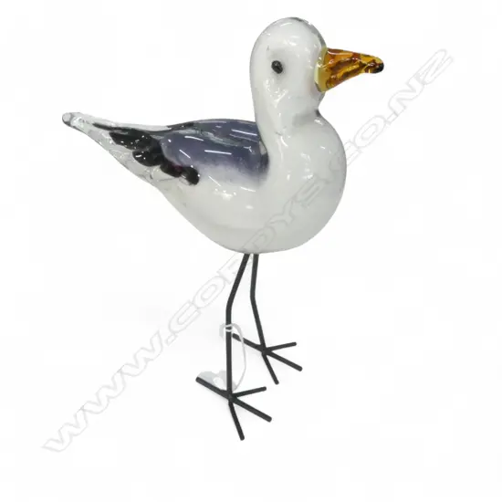 ART GLASS SEAGULL H.240mm