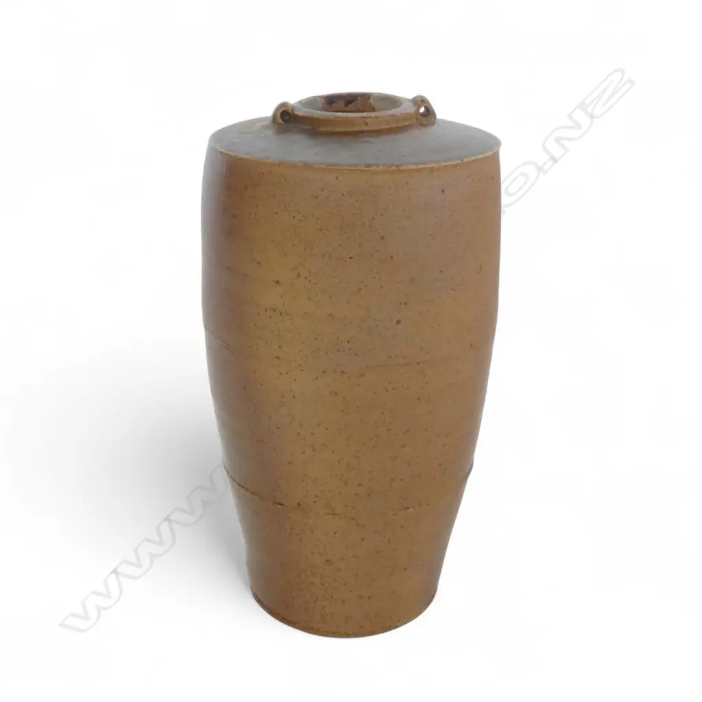 DUNCAN SHEARER ALBARELLI STUDIO POTTERY JAR  wood fired H.175mm Image 1++