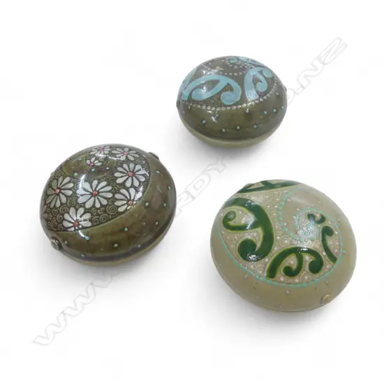 3 KEUM SUN LEE TRINKET BOXES