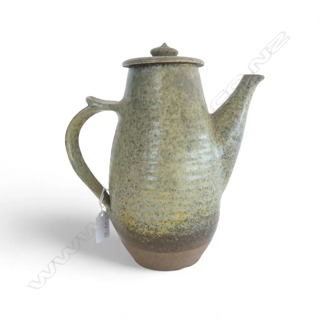 NAZ POTTERY COFFEE POT BY IAN FIRTH, H.250mm Image 1++