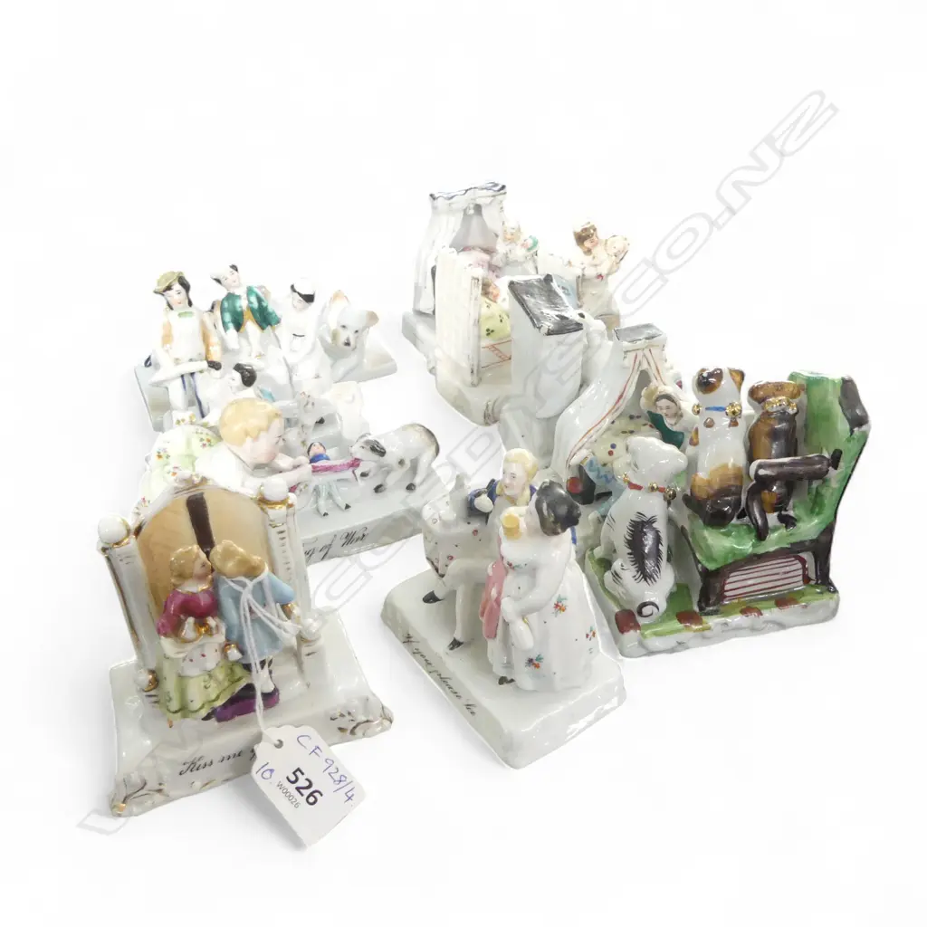 COLLECTION OF 10 FAIRINGS, REPAIRS & LOSSES H.95mm Image 1++