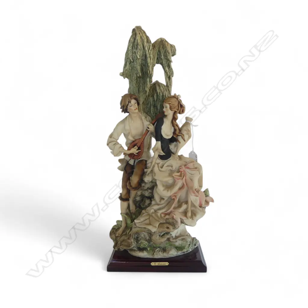 CAPODIMONTE ARMARNI FIGURE GROUP ROMEO & JULIET  H460MM Image 1++