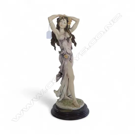 CAPODIMONTE FIGURINE BY GIESEPPE ARMARNI H480MM