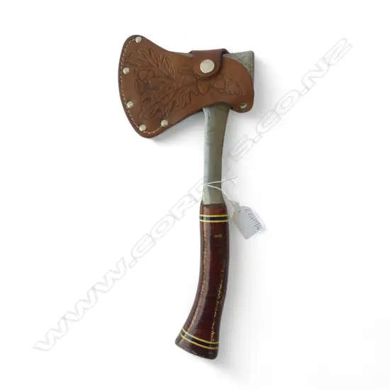 ESTWING USA TOMAHAWK LEATHER HANDLE & SHEATH H.335mm