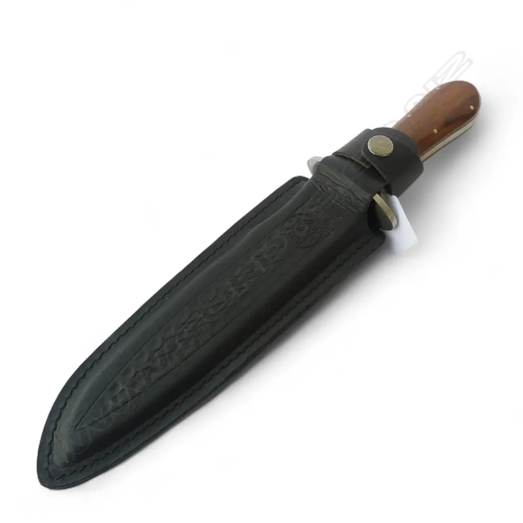 STEWART TAYLOR FOR SMITH & WESSON STAINLESS STEEL BOWIE KNIFE. TEXAS RANGER 180th ANNIV. BLADE SEKI JAPAN... Image 1++