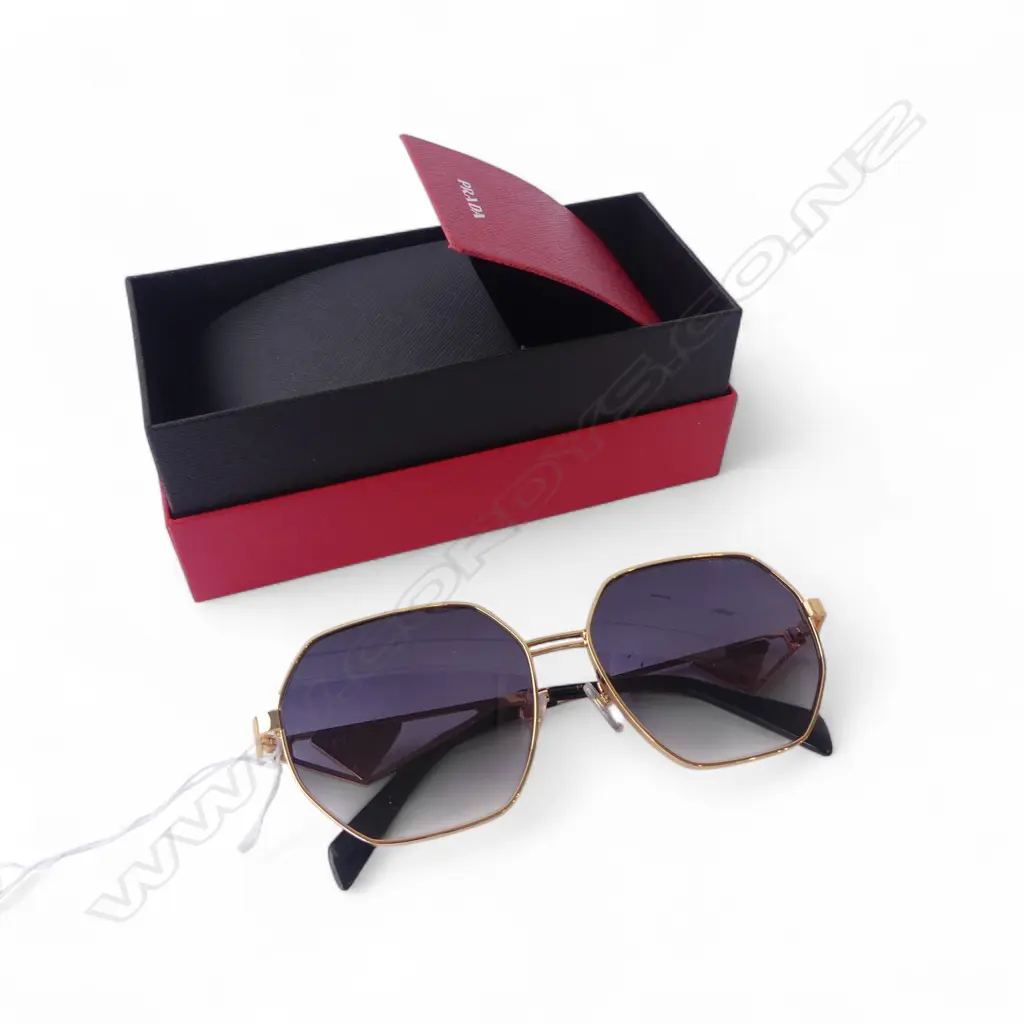 PRADA SUNGLASSES, CASED Image 1++