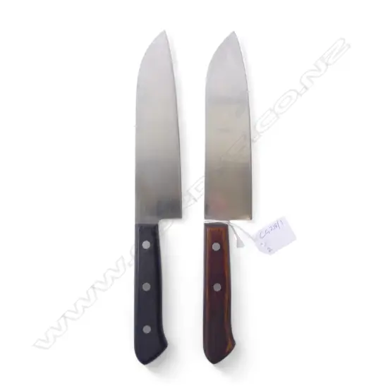 2 GERMAN J. A. HENCKELS KITCHEN KNIVES L.300mm