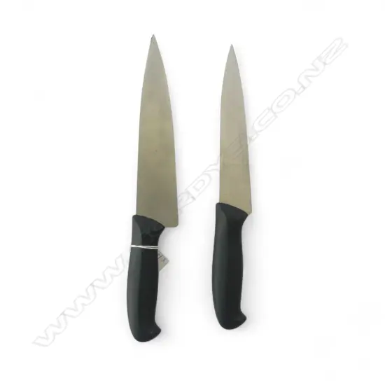 2 GERMAN J. A. HENCKLES CHEF KNIVES L.310, 290mm