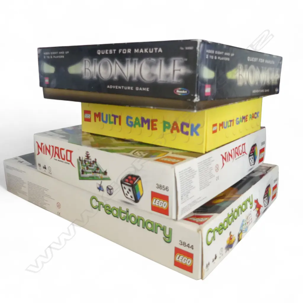 4 BOXES LEGO GAMES complete? Image 1++