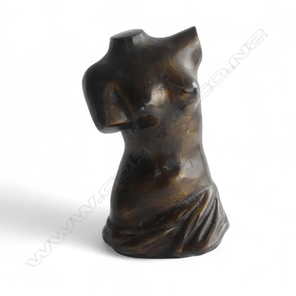 CLASSIC STYLE BRONZE FEMALE TORSO after Venus de Milo Image 1++