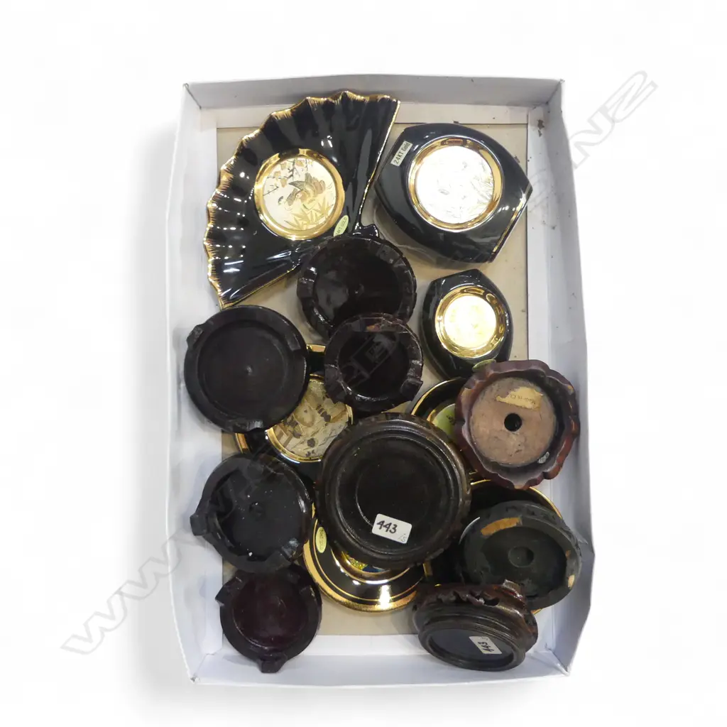 JAPANESE CHOKIN PLATES + ORIENTAL WOODEN STANDS Image 1++