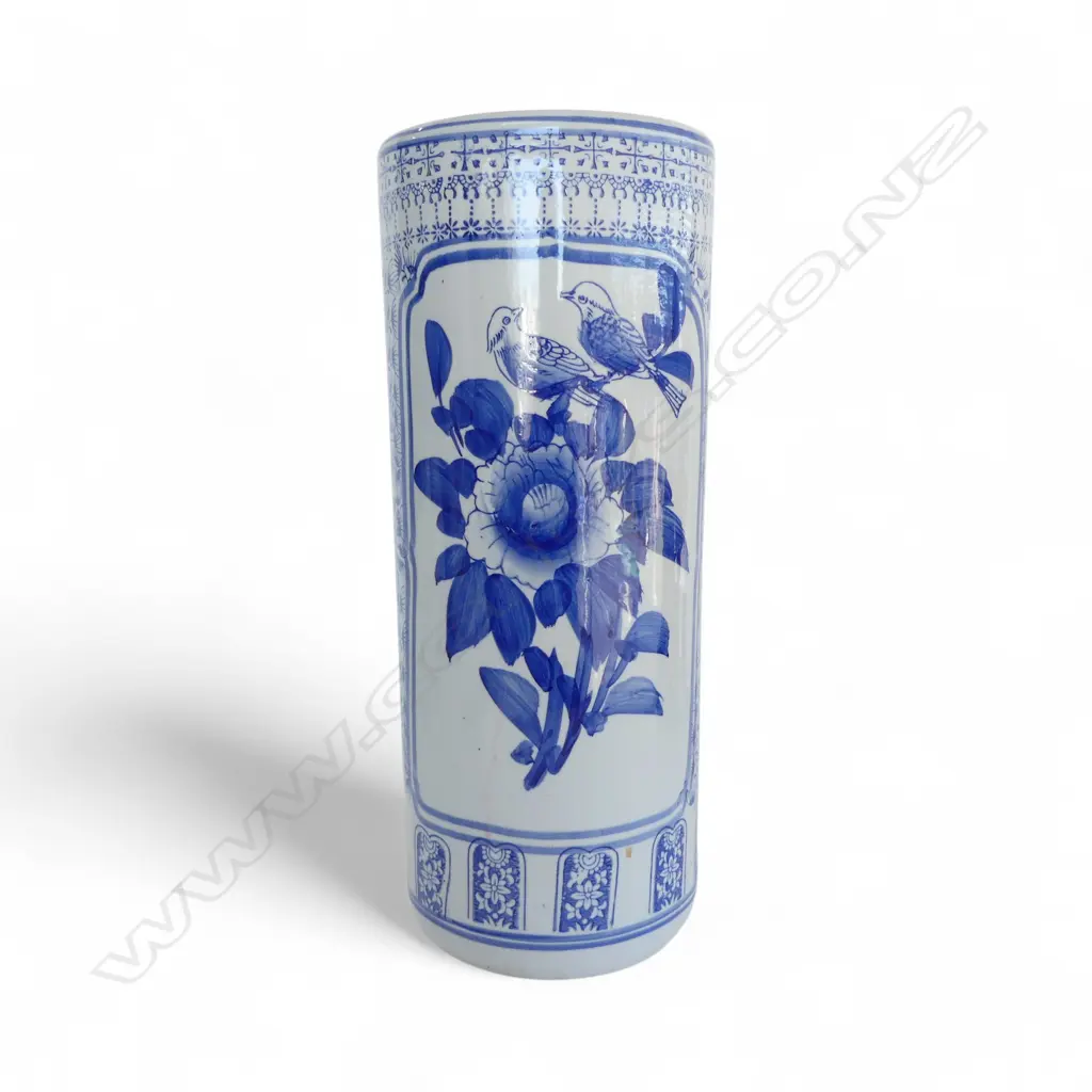 ORIENTAL B/W UMBRELLA STAND H.410mm Image 1++