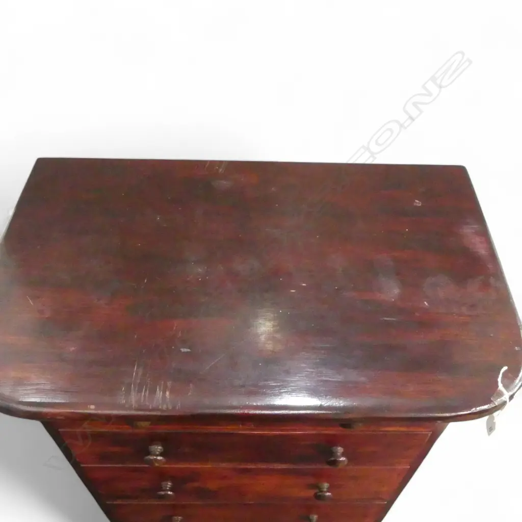 6 DRAW TALL BOY CHEST OF DRAWERS 855x525x1135mm Image 1++