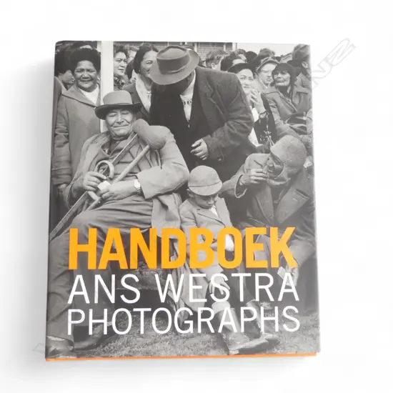 HANDBOEK - ANS WESTRA PHOTOGRAPHS 