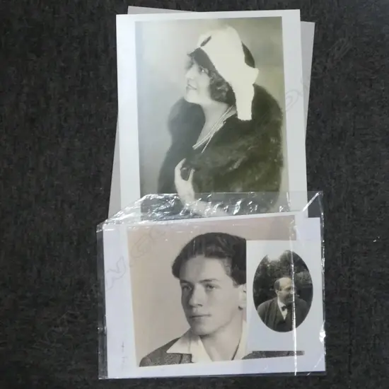 3 MUSICIAN PHOTO PORTRAITS; FRANCIS ALDA (1879-1952) 300x205mm, GEORG TINTNER VIENNA C.1934, CHARLES (KAROLY) MOOR