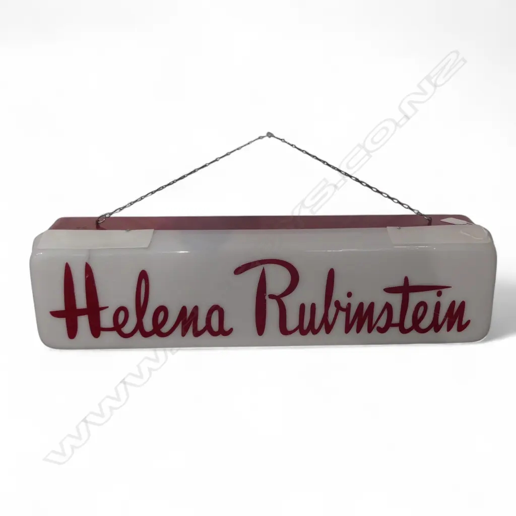VINTAGE HELENA RUBINSTEIN LIGHT BOX [WORKING] L.620mm Image 1++