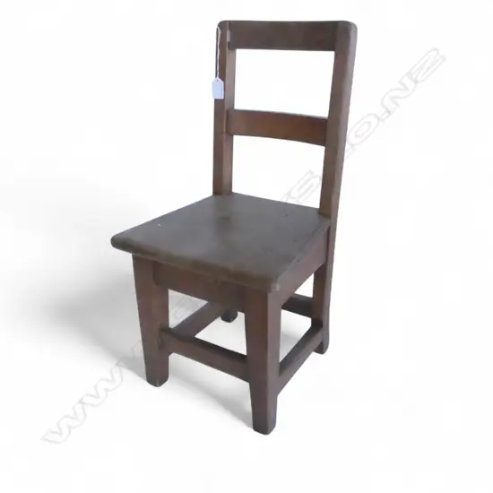 CHILDS WOODEN CHAIR H.605mm