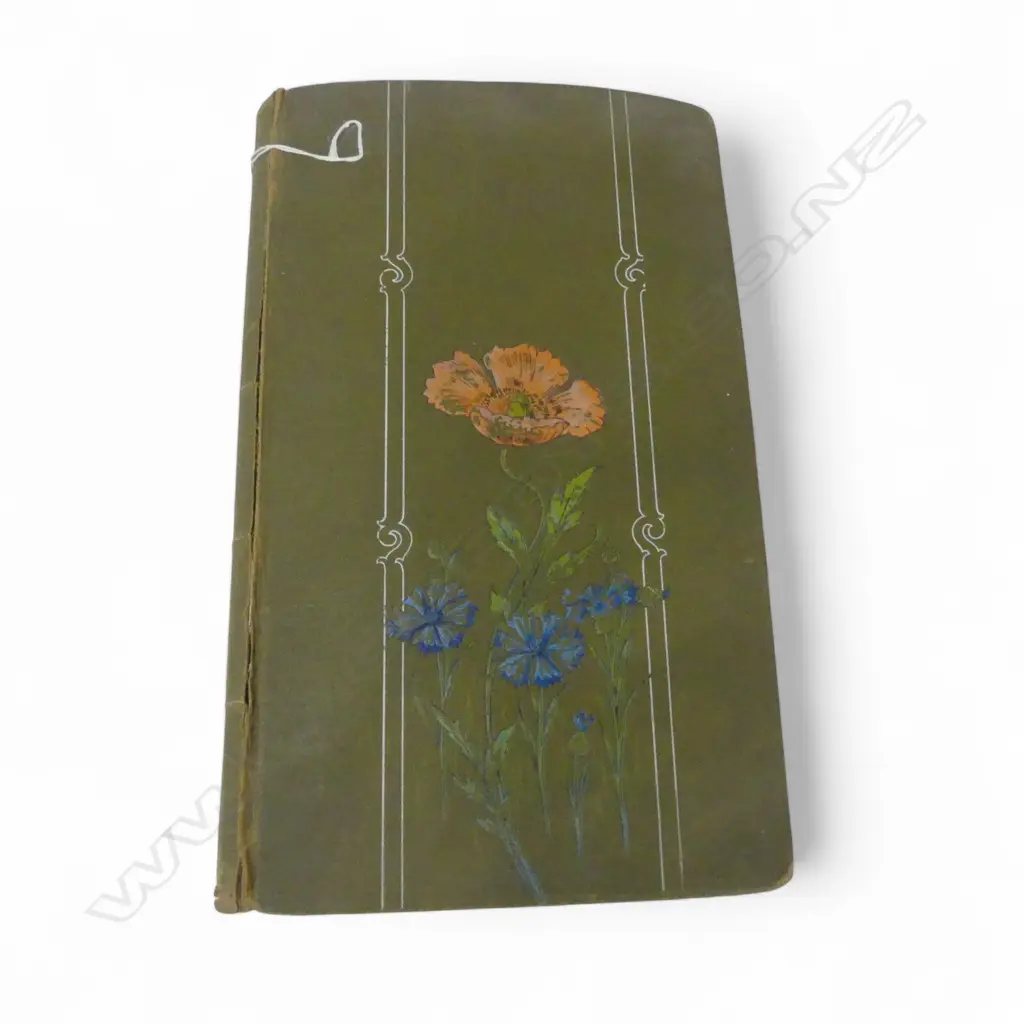 ANTIQUE POSTCARD ALBUM C.1900 H.390mm Image 1++