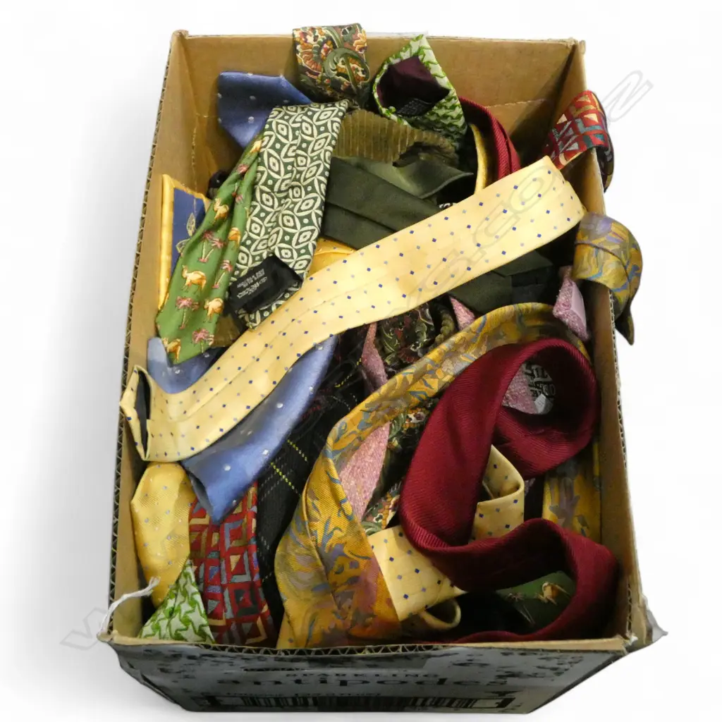 ASST. DESIGNER TIES; HARRODS, DUNHILL, LIBERTY, YSL, DIOR, GIVENCHY ETC Image 1++
