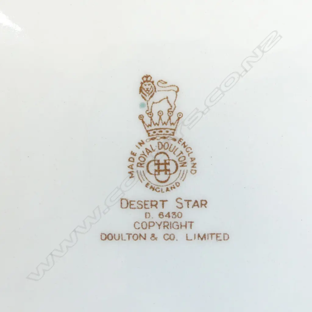 ROYAL DOULTON 'DESERT STAR' CHARGER 385mm dia Image 1++