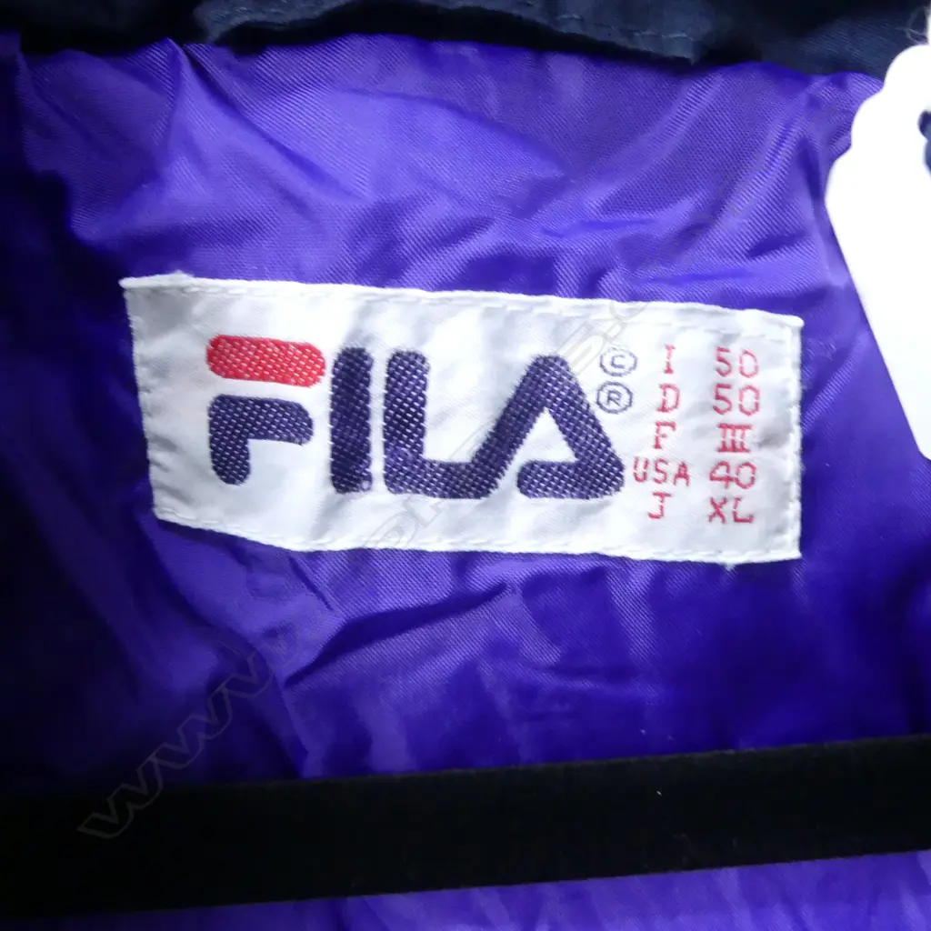 FILA BRAND LT. GREEN 'EVEREST' JACKET w REMOVABLE INSULATION LINING, SIZE US40 Image 1++