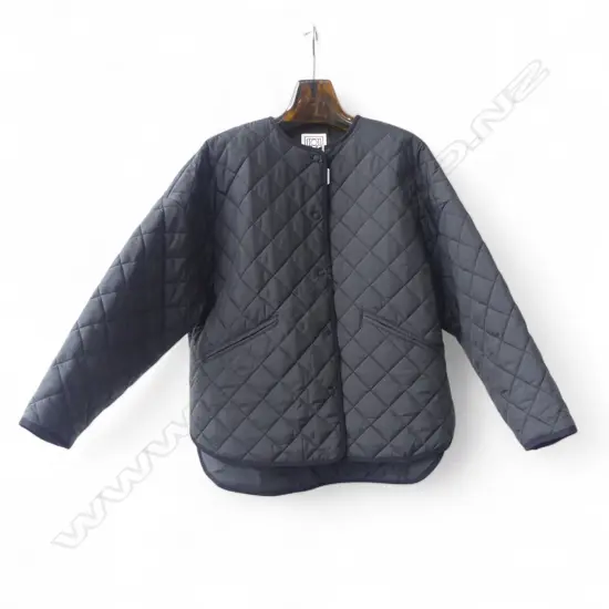 BLACK QUILTED TOTEME JACKET SZ XS