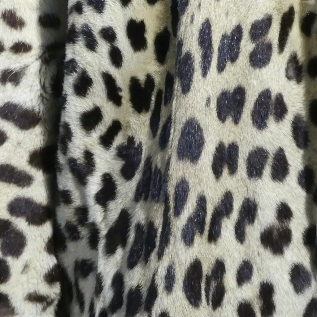 VINTAGE GENUINE LEOPARD FUR COAT with provenance... Image 1++