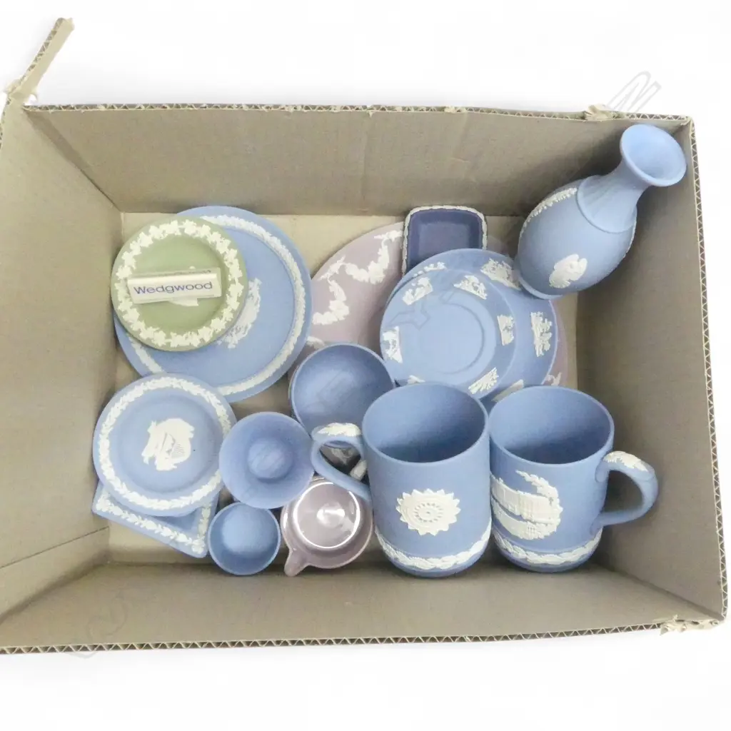 ASST. WEDGWOOD JASPERWARE CHINA  Image 1++