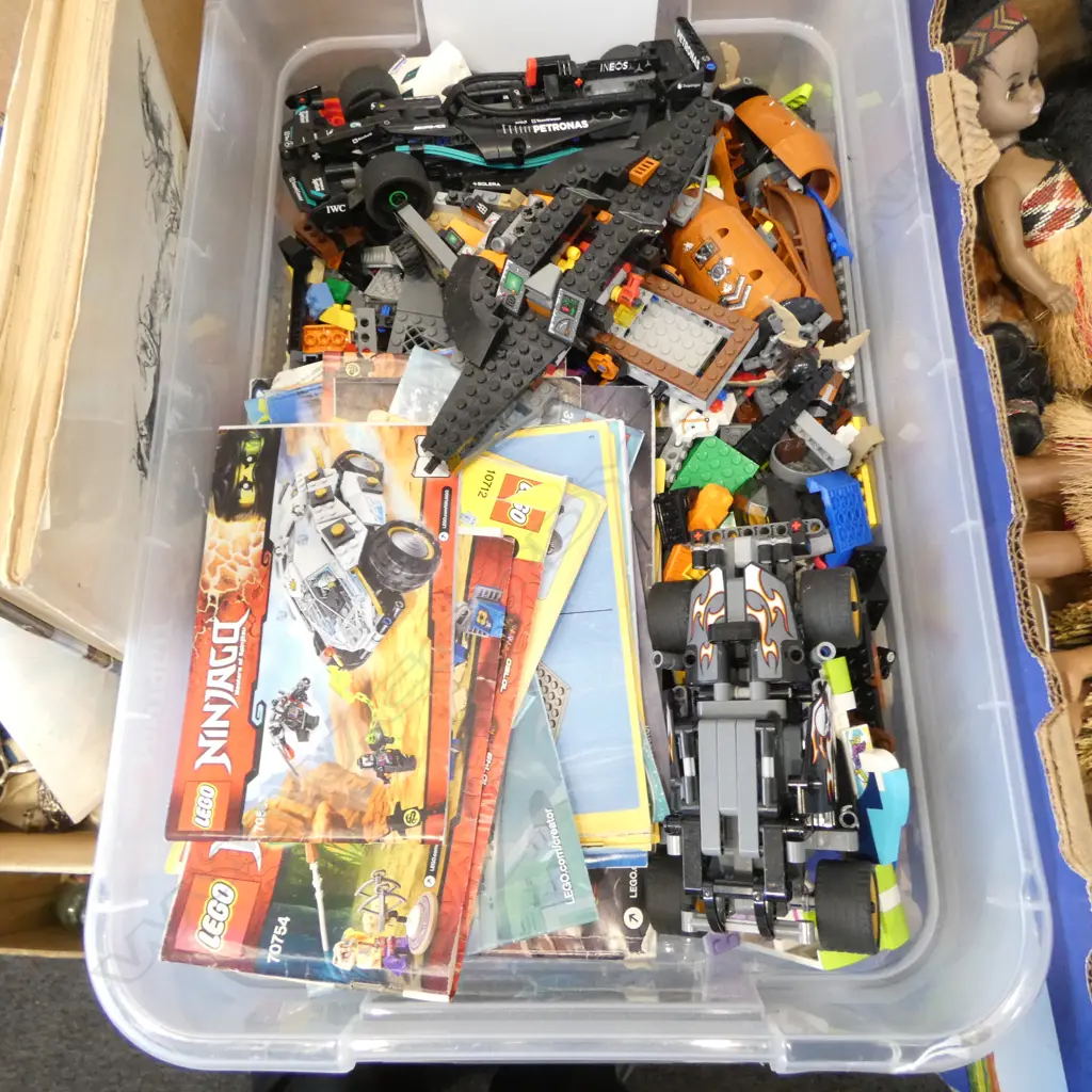 ASST. LEGO BRICKS Incl. INSTRUCTION BOOKLETS etc Image 1++