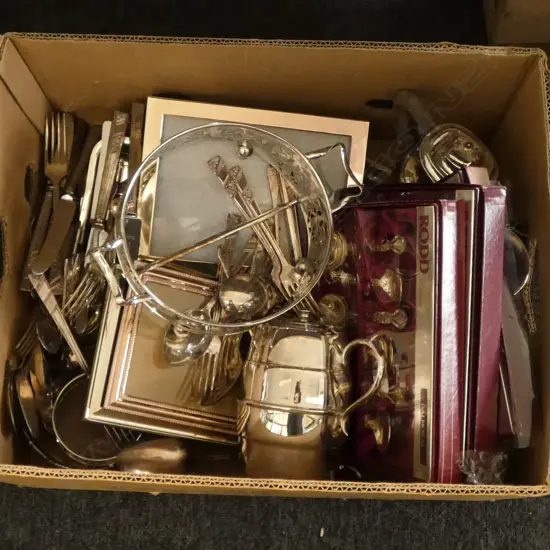 ASST. EPNS, CUTLERY, PHOTO FRAMES ETC