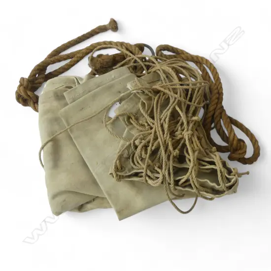 VINTAGE SAILORS CANVAS HAMMOCK