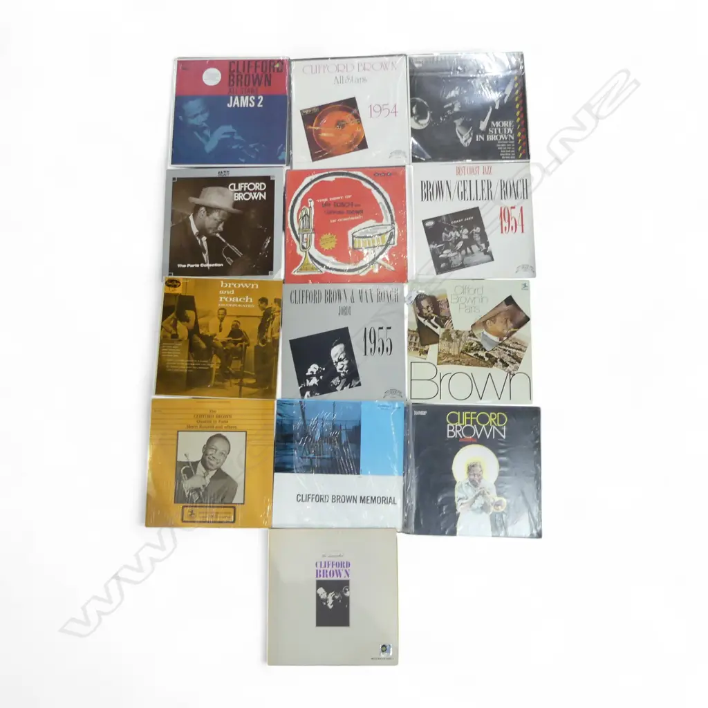 ASST. JAZZ LPs; CLIFFORD BROWN, MAX ROACH, etc Provenance: Ex Collection Wellington Choy Image 1++
