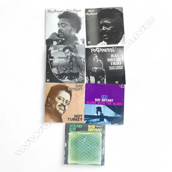 7 RAY BRYANT LPs Provenance: Ex Collection Wellington Choy