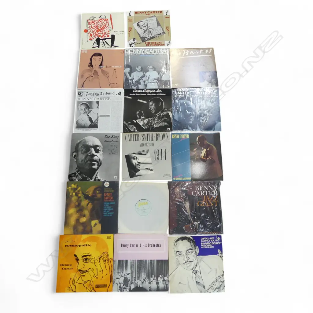ASST. BENNY CARTER JAZZ LPs Provenance: Ex Collection Wellington Choy Image 1++