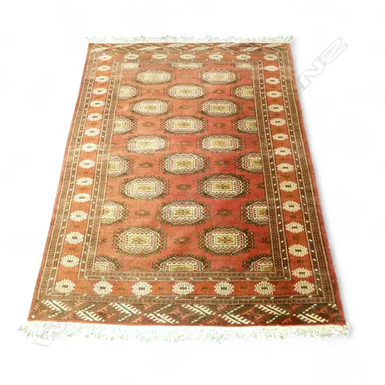 HAND KNOTTED ALL WOOL RUG 1740x1350mm