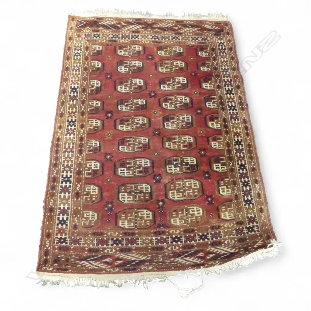 HAND KNOTTED ALL WOOL RUG 1540x1070mm Image 1++