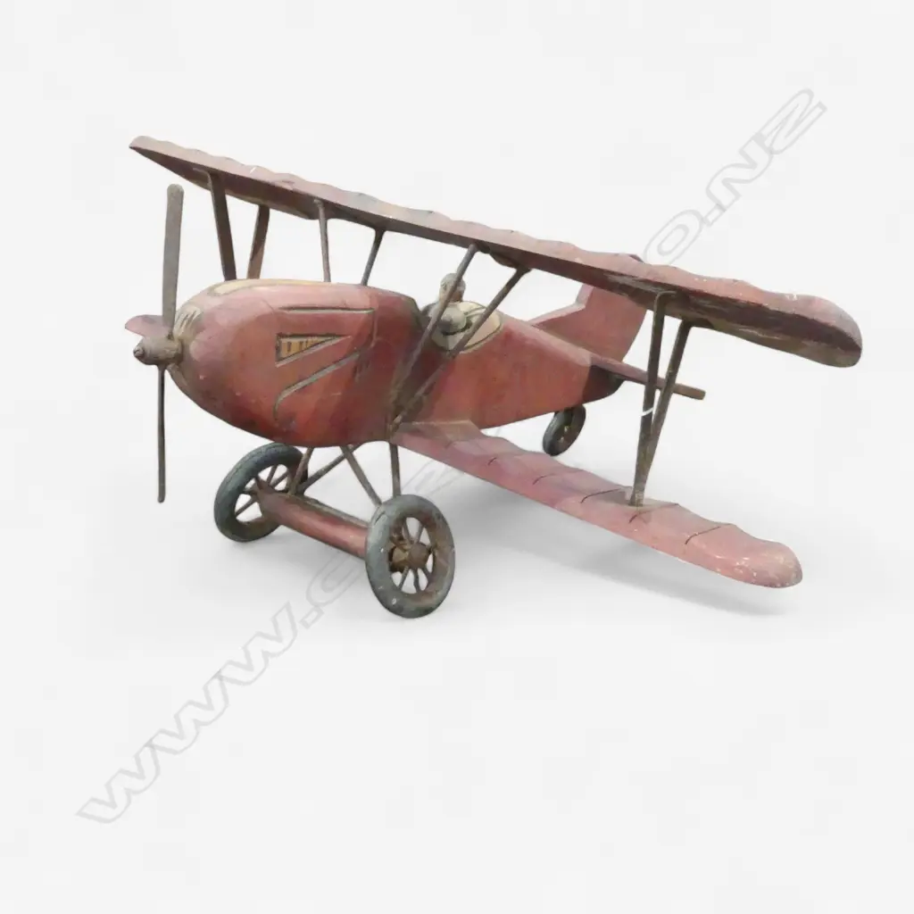 WOODEN AIR PLANE L.650mm Image 1++