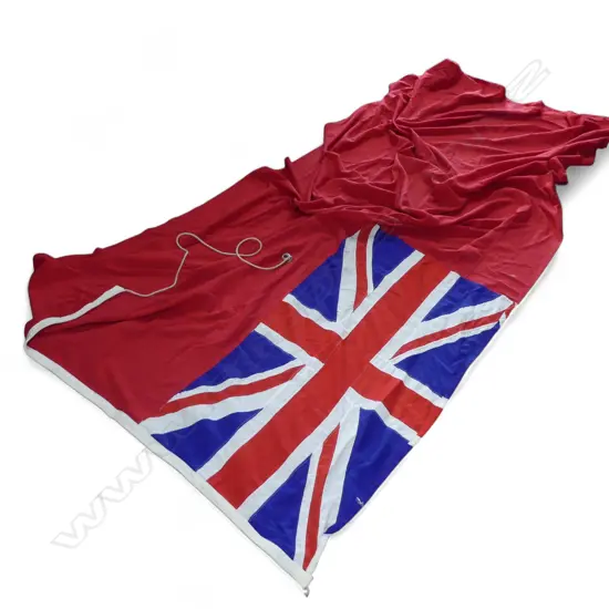 LG  RED ENSIGN FLAG BY ROYLETE AUCKLAND 1500x2800mm