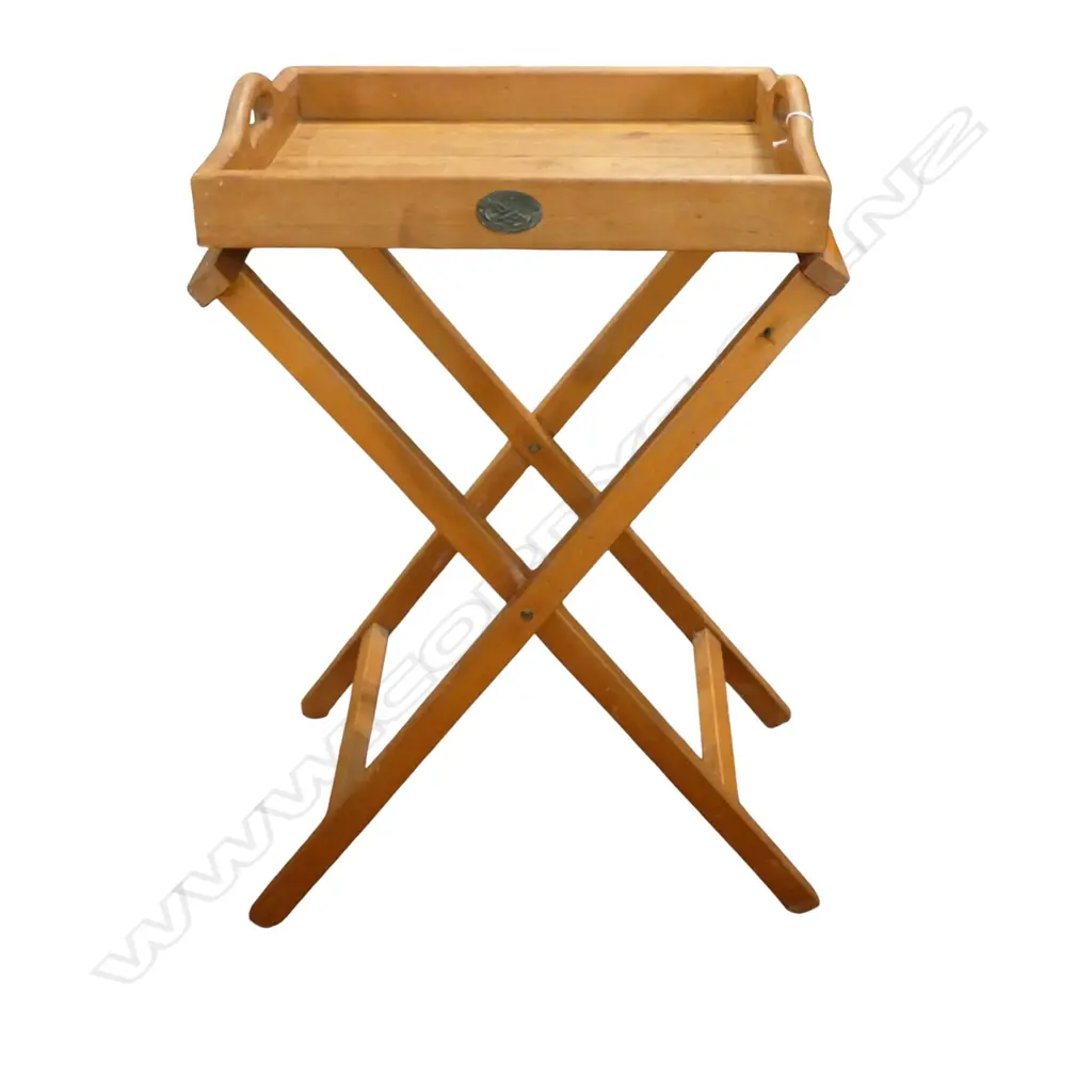 WOODEN TRAY TABLE H.815mm Image 1++