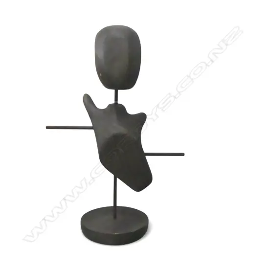 ABSTRACT WOODEN MANNEQUIN BUST H.700mm