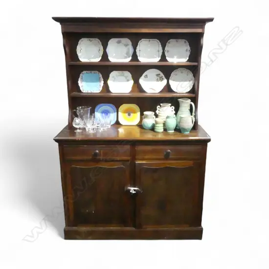 EARLY 20th KITCHEN DRESSER 1310x455x1950mm
