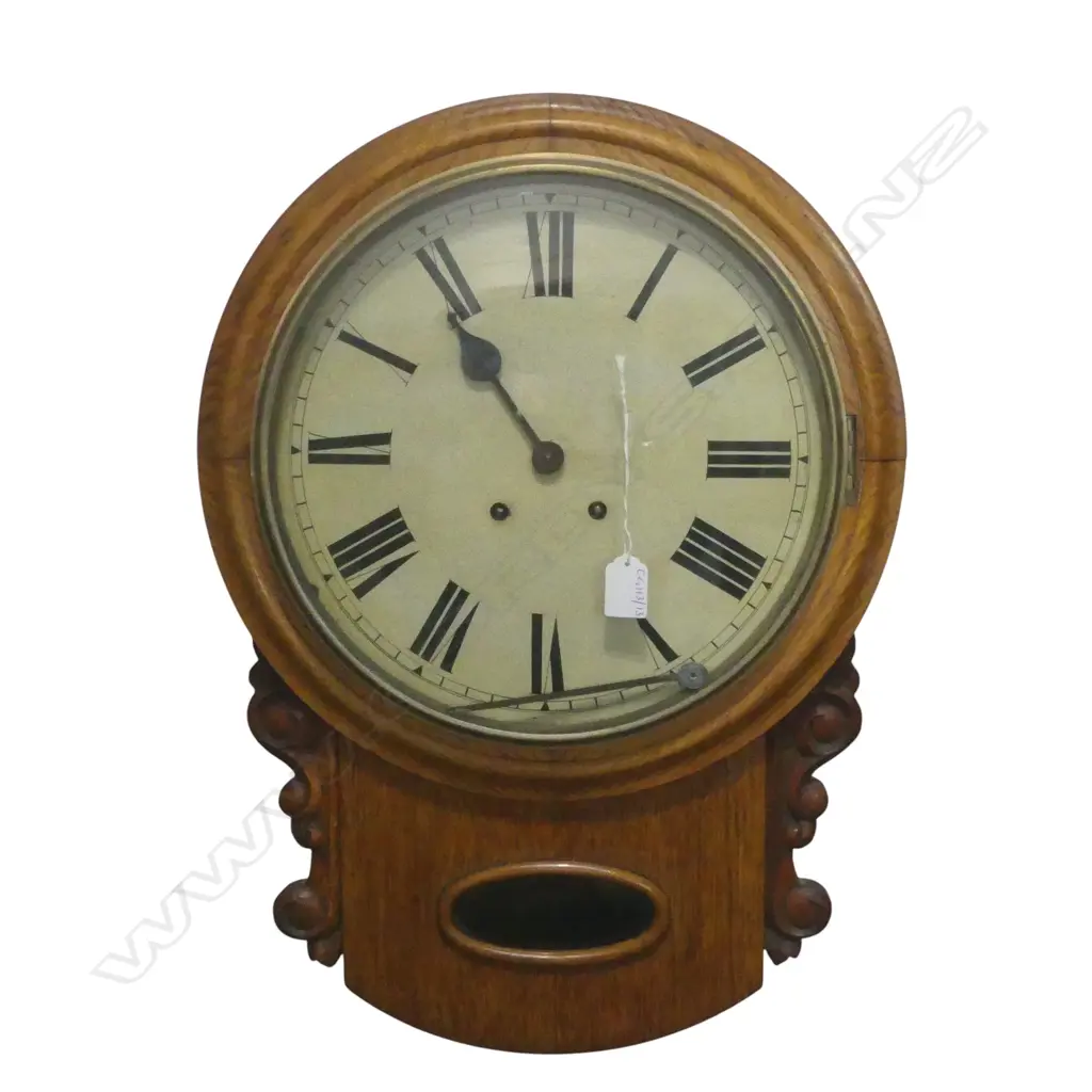 ANTIQUE WALL CLOCK H.580mm Image 1++