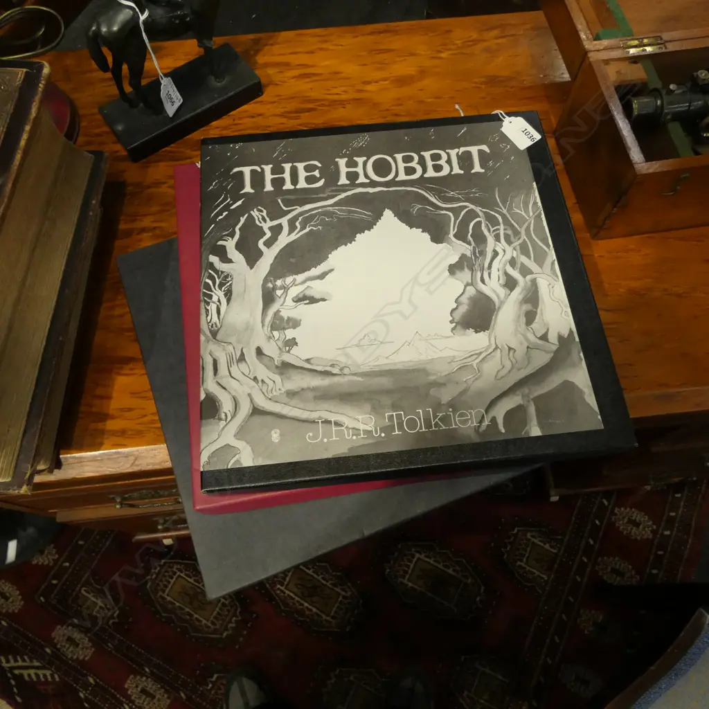 3 LP BOX SETS; THE HOBBIT, HOFFNUNG'S SPOKEN RECORDINGS & THE GYPSY BARRON Image 1++