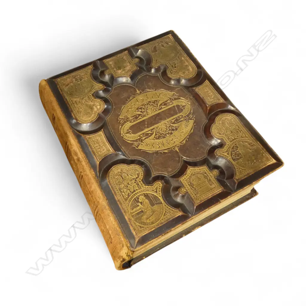 ANTIQUE HOLY BIBLE (1889) H.310mm Image 1++